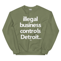 Image 10 of Detroit Control Unisex Sweatshirt (Colors Available)