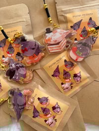 Image 3 of Pastry Pigeons Gacha blind-bag phone charms!