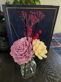 Image 2 of Roped Crown Jewel and Purple Flush Floral Reed Diffuser