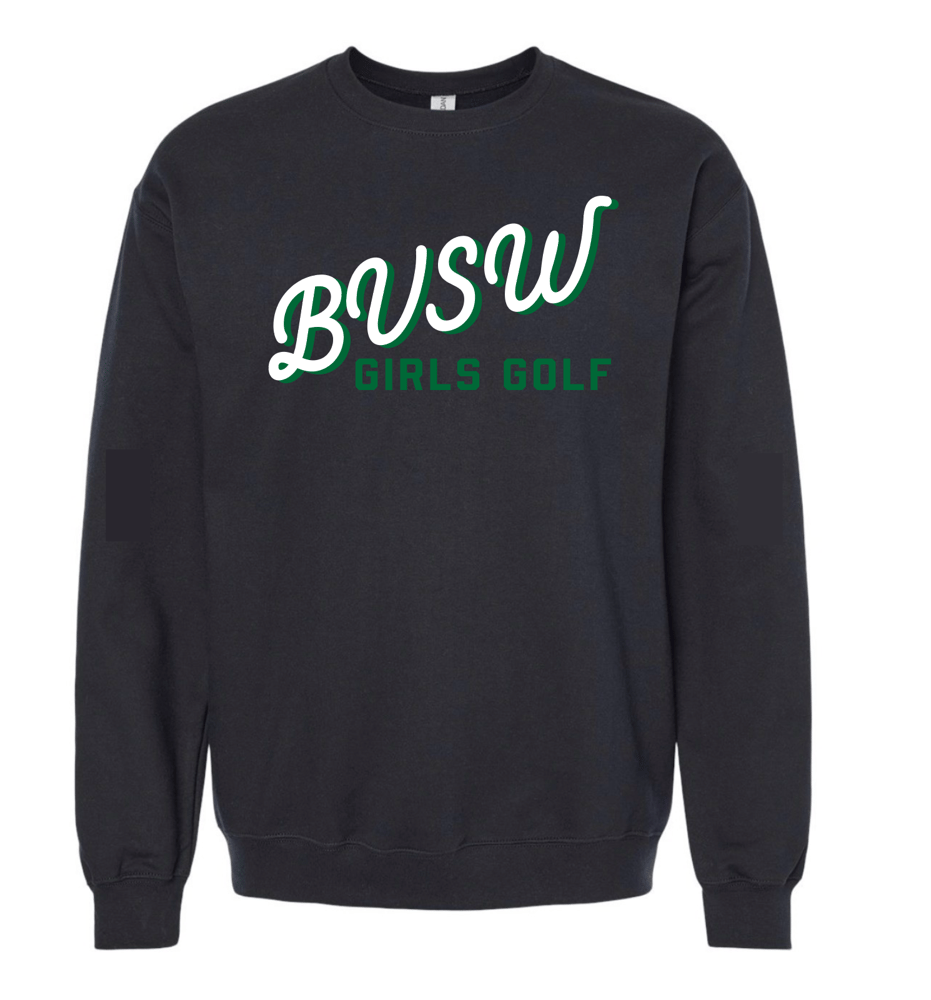 Image of Black Embroidered Sweatshirt