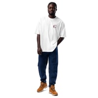 Image 3 of Oversized heavyweight carded cotton  t-shirt