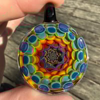 Image 1 of Rainbow Dotstack Pendant