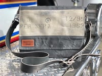 Image 2 of Charcoal Gray Messenger Burn Bag