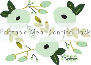 Image of Meal Planning Printable Pack