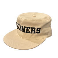 Image 1 of RUNNERS Cream Flat Top Cap