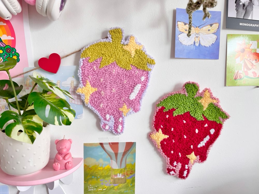 Image of Fuzzy Wall Rugs