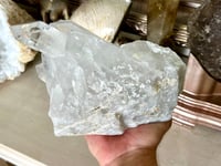 Image 5 of Large Clear Quartz Points Cluster Statement Piece #2595