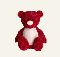 Red Personalised Teddy Bear