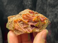 Image 10 of Red Botryoidal Chalcedony Specimen Peru #2432