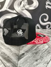 C10 Truck - Paisley Flat Bill Hat RED