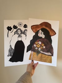 Image 4 of FLOWER GIRL A3 PRINT