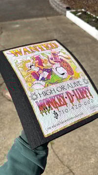 Image 2 of Le:10 “Luffy Wanted Poster” w/ @lukketattoos & @darkmountaincult (3 left)