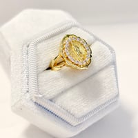 Image 2 of Oval Virgin Mary Ring