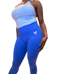Image 6 of Sculpt Leggings- Royal Blue 