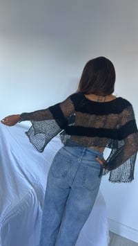 Image 1 of Dark Hues Crop Jumper 