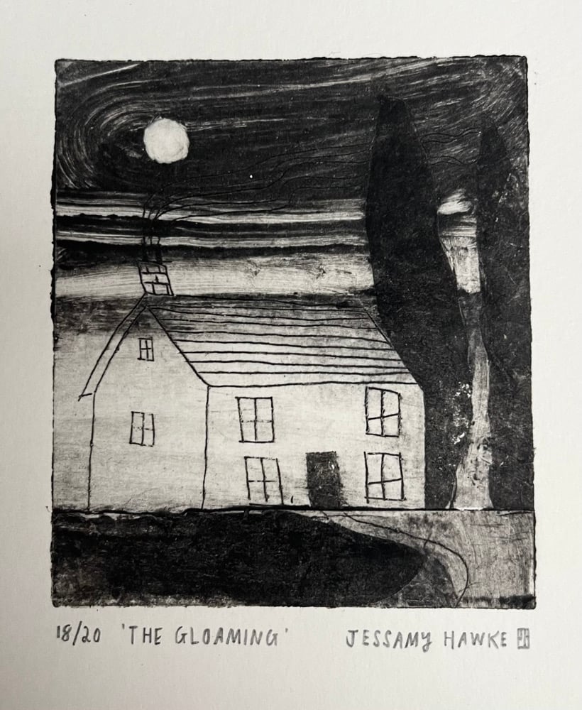 ‘The Gloaming’ Original Drypoint Etching