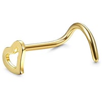 Image 3 of Heart Nose Piercing