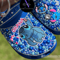 Image 5 of Stitch Bling Crocs