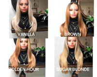 Image 5 of SAMANTHA| LONG HD T PART SYNTHETIC LACE FRONT 
