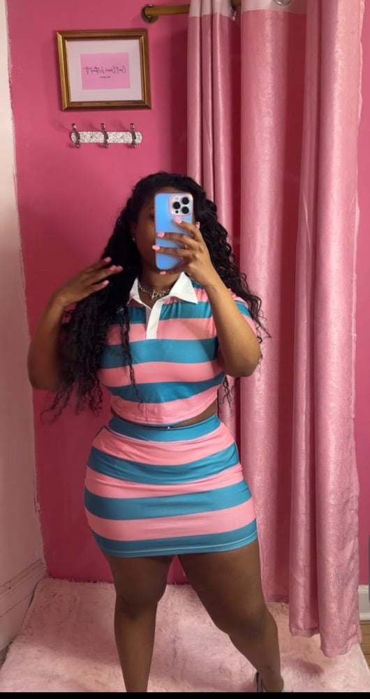 Image of Bubblegum Skirt Set