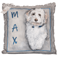 Image 3 of Custom Hand Painted Pillow