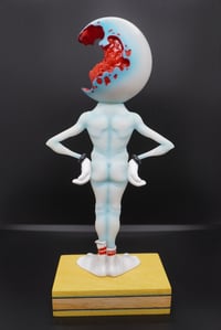 Image 2 of Alex Pardee Half A Nice Day blue glow in the dark version