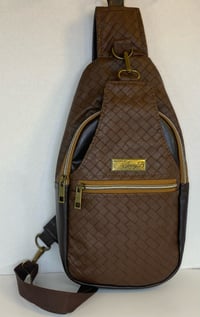 Image 1 of Jessie Sling Crossbody Bag Brown