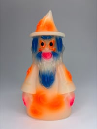 Image 1 of GLOW IN THE DARK WIZARD (NEON ORANGE/BLUE/NEON PINK)