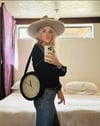vintage rare CLOCK handbag
