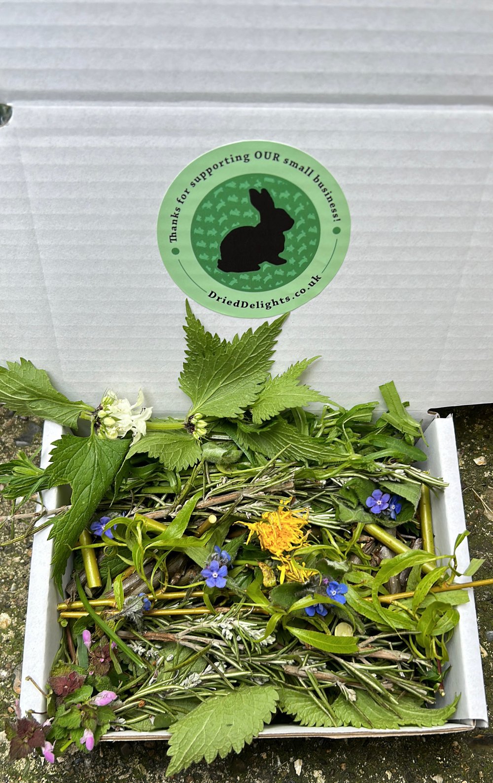 Image of Fresh wild forage box