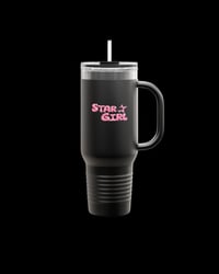 Black “StarGirl” 40oz Insulated Tumbler