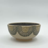 Image 1 of low, overlapping flower bowl