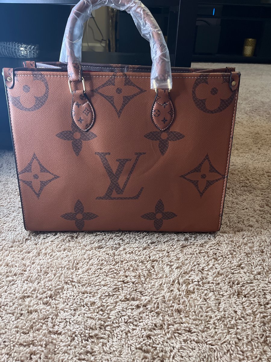 Mocha LV Tote Bag  Jaz It Up Boutique