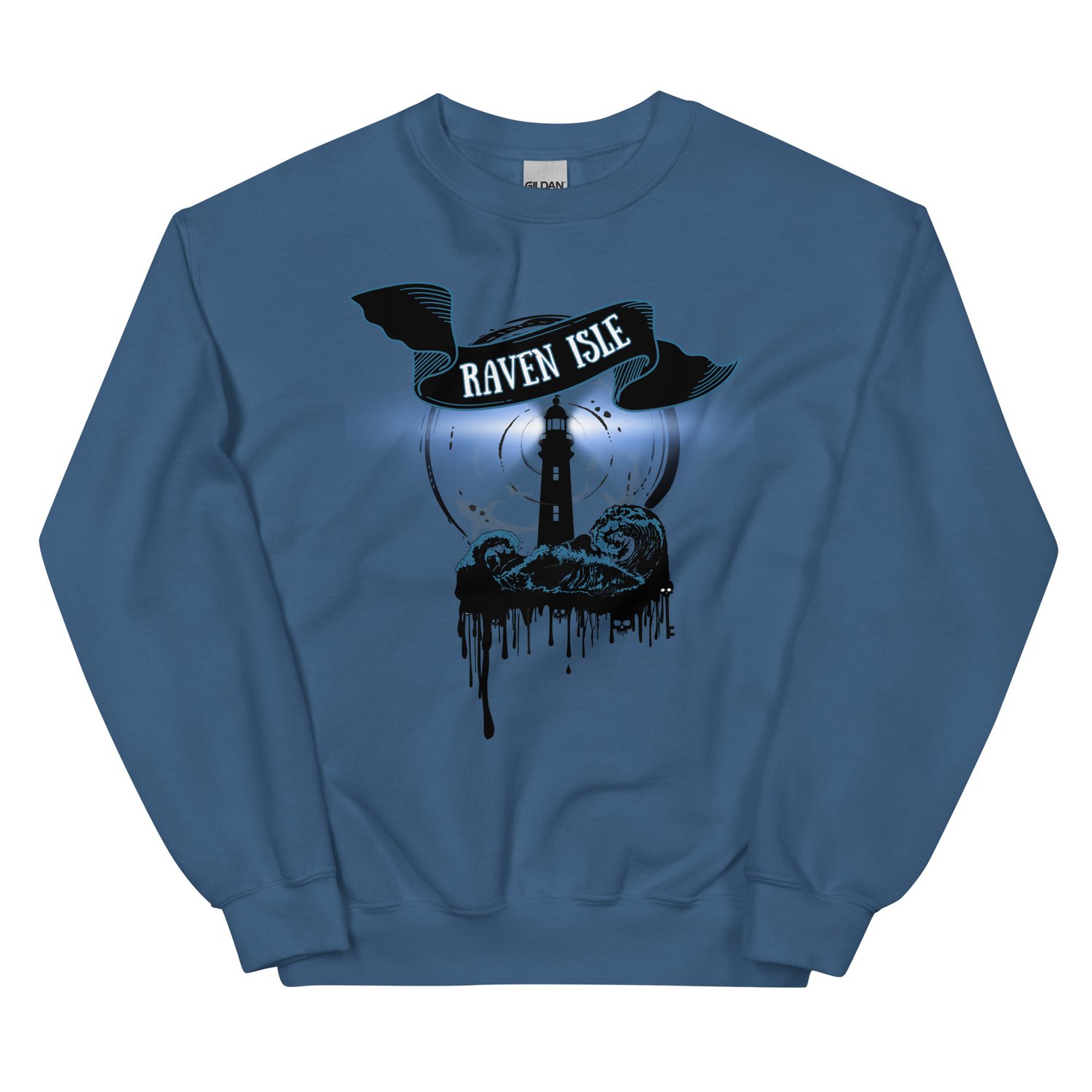 Image of Officially licensed does it hurt Raven Isle black Unisex Sweatshirt