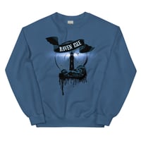 Image 2 of Officially licensed does it hurt Raven Isle black Unisex Sweatshirt