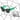 Deadly Bombshell- Green Cat Eye Sunglasses 