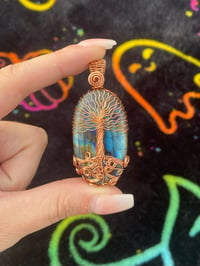 Labradorite Tree of Life Pendant