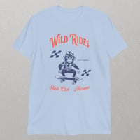 Image 1 of Wild Rides Skate Club T-Shirt - Arizona Thrill Seeker Skateboard Design