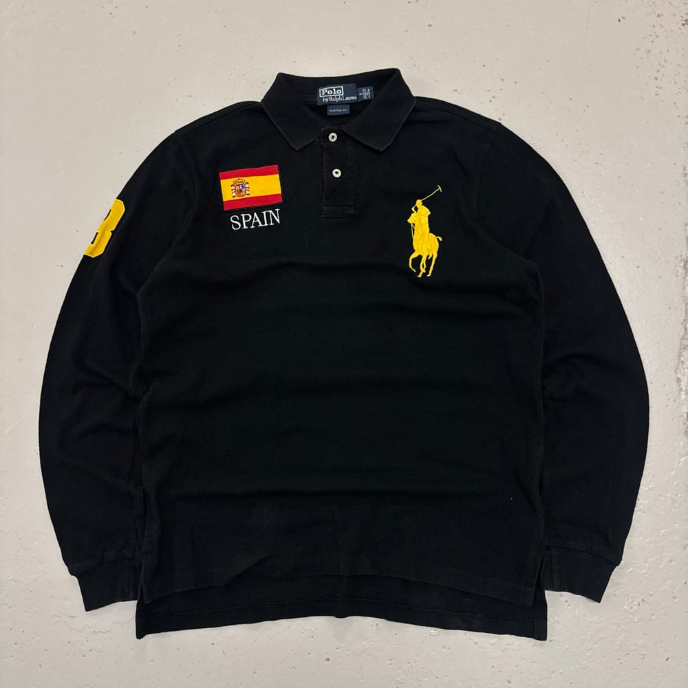 Image of Ralph Lauren Long Sleeve Polo Shirt, Size Small