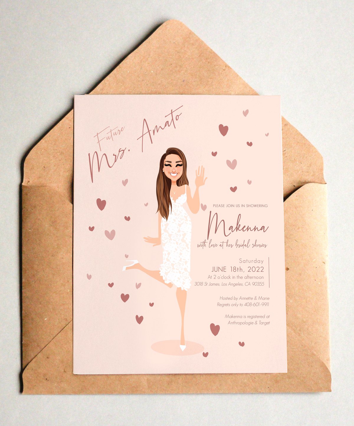 Image of Bridal shower invitations