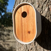 Image 4 of The Modern White Birdhouse