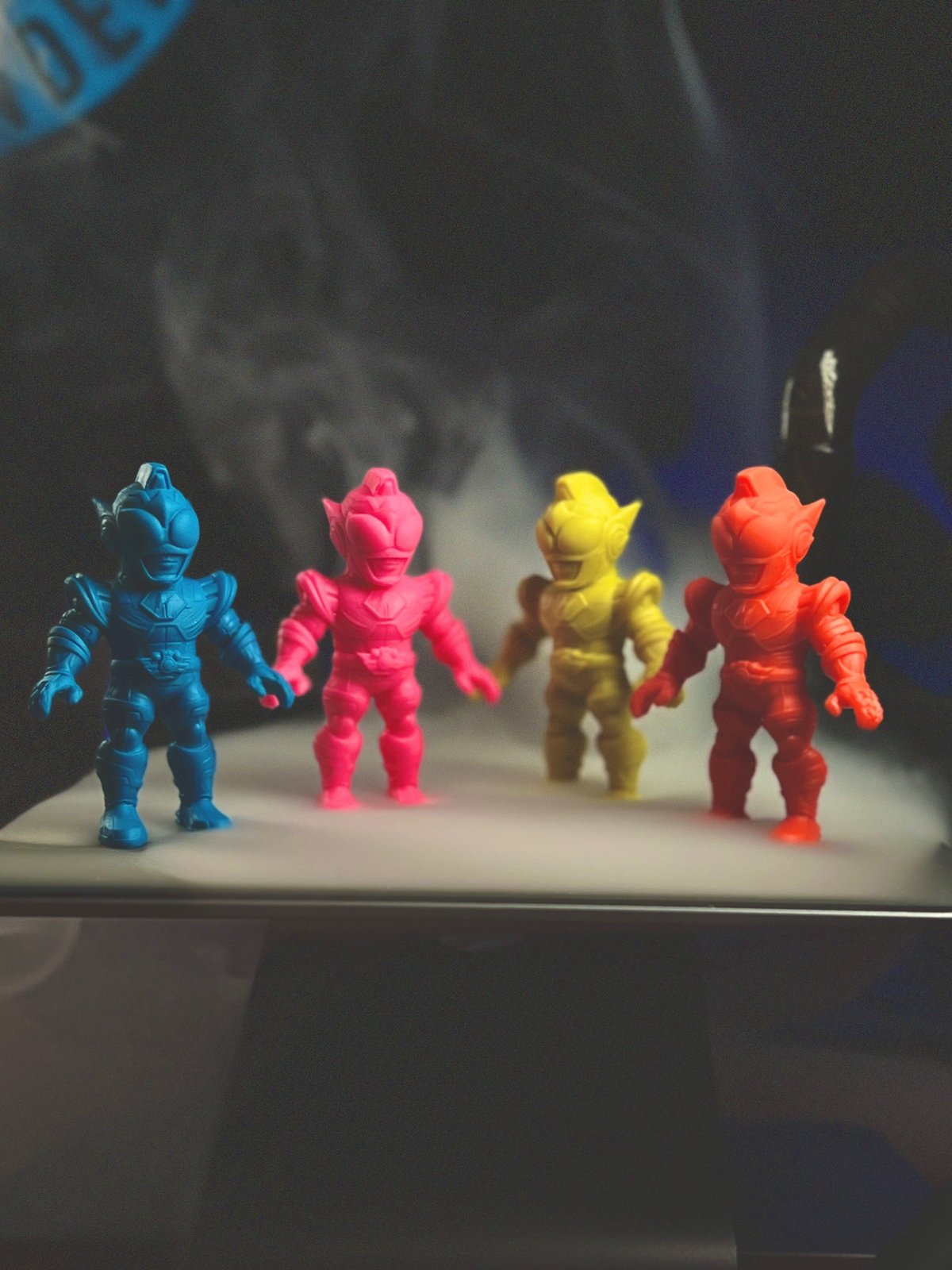 Kinkeshi figures (Wave 1 Chogokin Warrior) | Spumoni Toys Co.