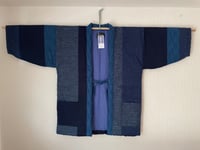 Image 1 of Hanten Jacket- New Patchwork Indigo