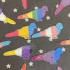 Pride Pigeon Glitter Vinyl Waterproof 3" LGBTQ2S Flag Sticker