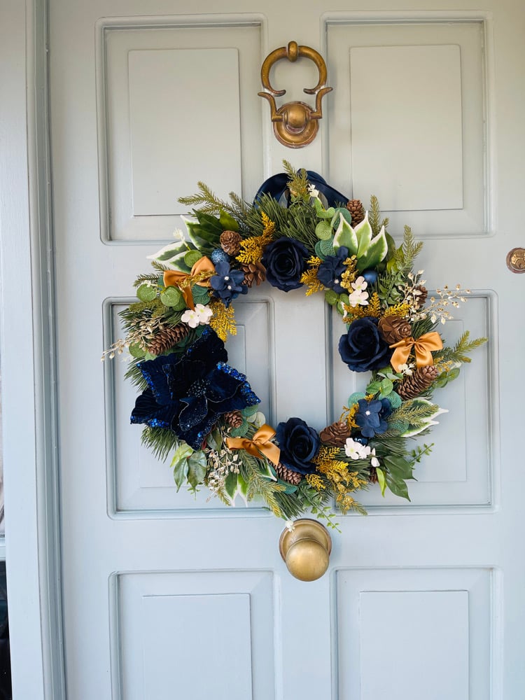 Image of 50cm Navy and Gold 