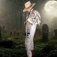 Image 2 of Thrashed Overalls sz XS SMALL