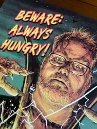 Image 3 of Jim Gaffigan Comedy Monster Tour 2021 Screen Printed Poster
