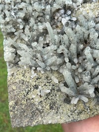 Image 15 of Large Quartz Crystal Points Cluster with inclusions & Fluorite | China #2887