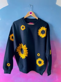 Image 5 of SALVADOR sunflower sweater & hoodie - adult