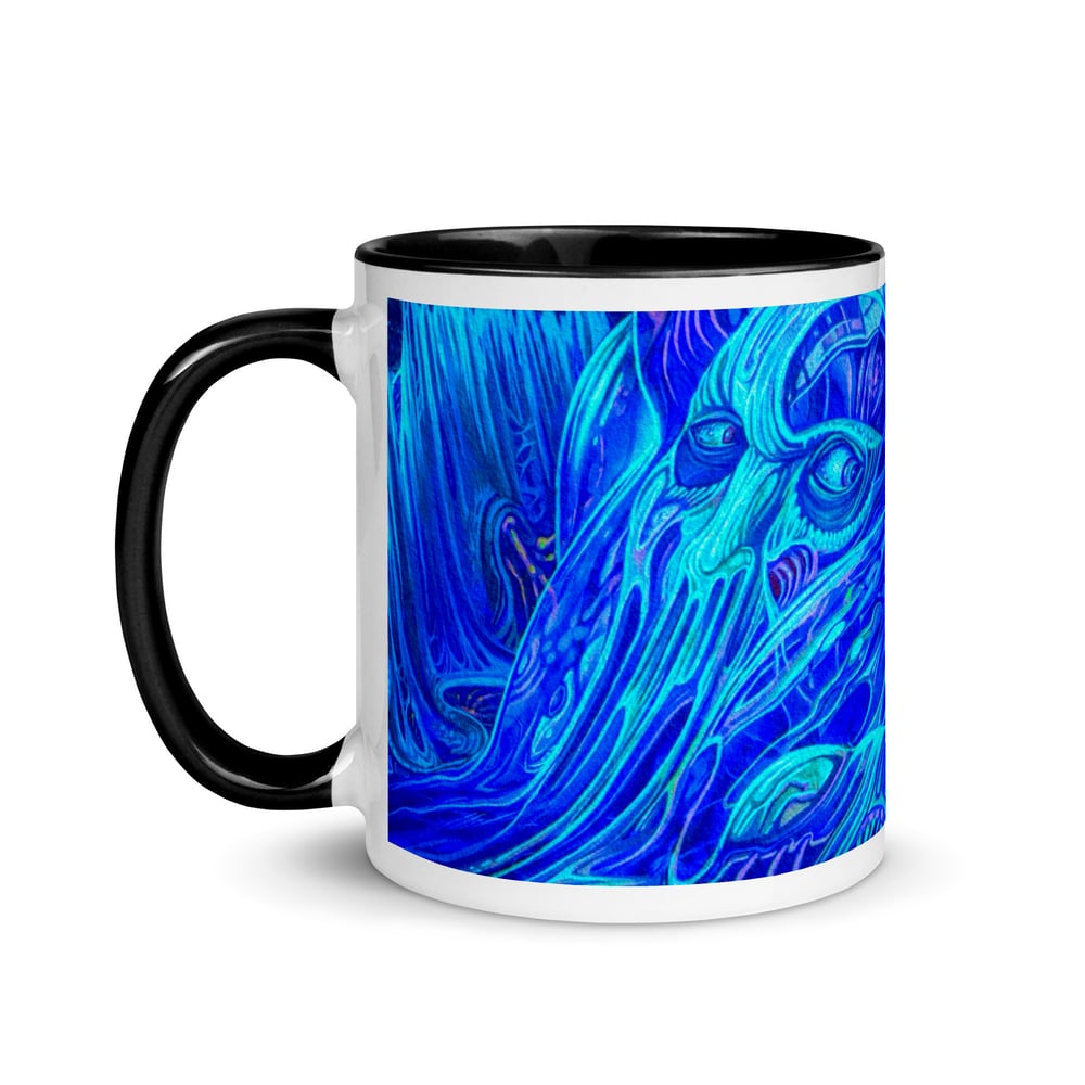 Spectral visions Mug with Color Inside by Mark Cooper Art